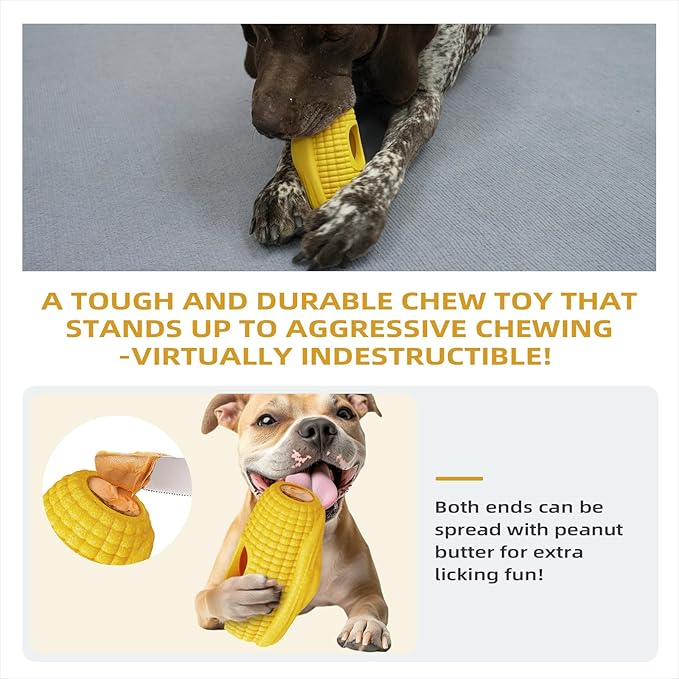 Multi-Functional Interactive Dog Toys for Aggressive Chewers, Indestructible Dog Toys for Small/Medium/Large Breeds,Frozen Dog Treat Holder to Keep Them Busy,Reduces Anxiety