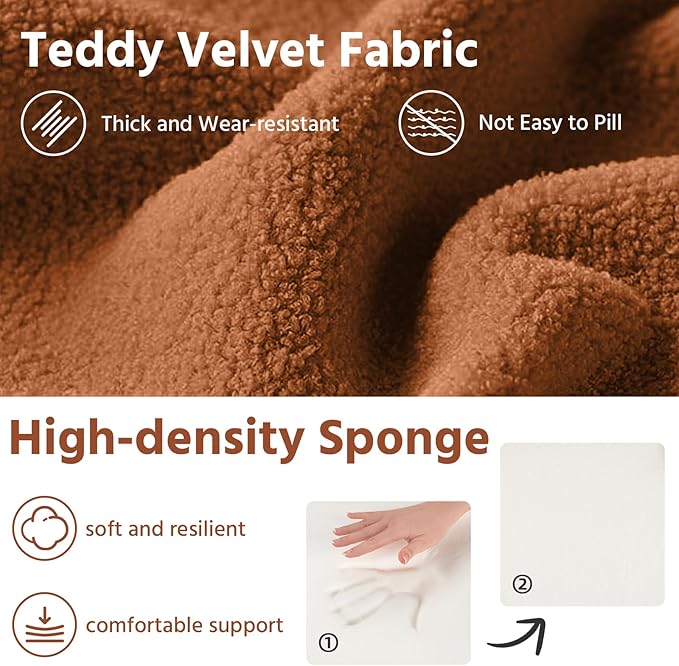 108" Cloud Sectional Couch with L-Shape Chaise,4 Seat Modern Modular Sofa with Deep Seat,Upholstered Couches for Living Room Bedroom, Boneless Couch