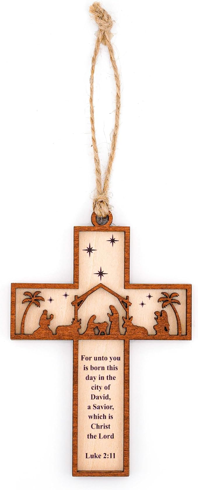 Christmas Ornament 2025 - Christian Christmas Ornaments - Religious Christmas Ornaments - Christmas Ornaments - Christian Christmas Decor - Christmass Decoration