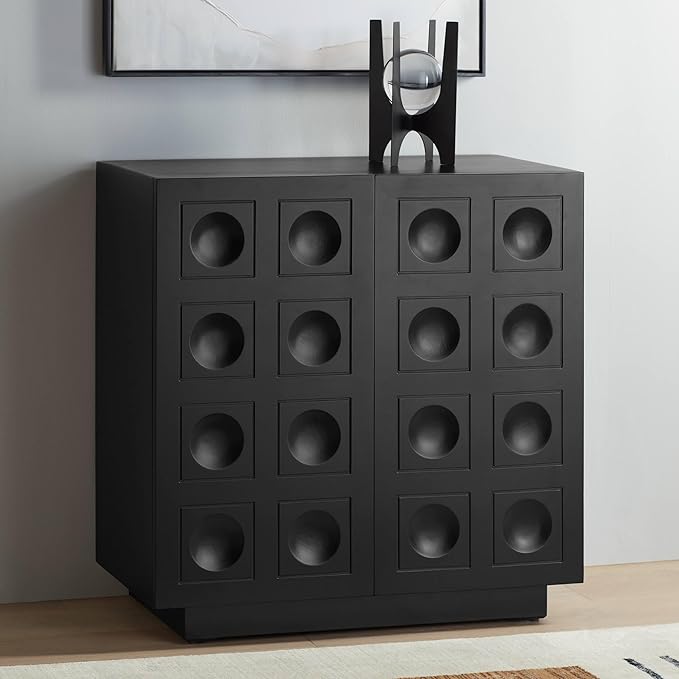 55 Downing Street Alia 31 1/2" Wide Black Console Table