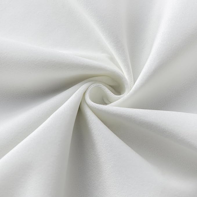 Allewie Queen Size Platform Bed Frame with 4 Large Storage Drawers, Velvet Vertical Channel Tufted Upholstered Bed Base, Wooden Slats Support, Noise-Free, No Box Spring Needed, Easy Assembly, White