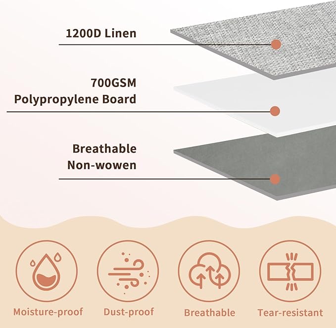 combocube 4 Pack Under Bed Storage Containers, Stackable Closet Organizers and Storage Bins with Sturdy Support, Foldable Underbed Clothes Storage Box for Blanket, Comforter, Sweater, Pillows, Shoes