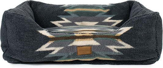 Pendleton Berber Kuddler Dog Bed - Wyeth Trail Oxford, L