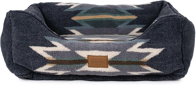 Pendleton Berber Kuddler Dog Bed - Wyeth Trail Oxford, M