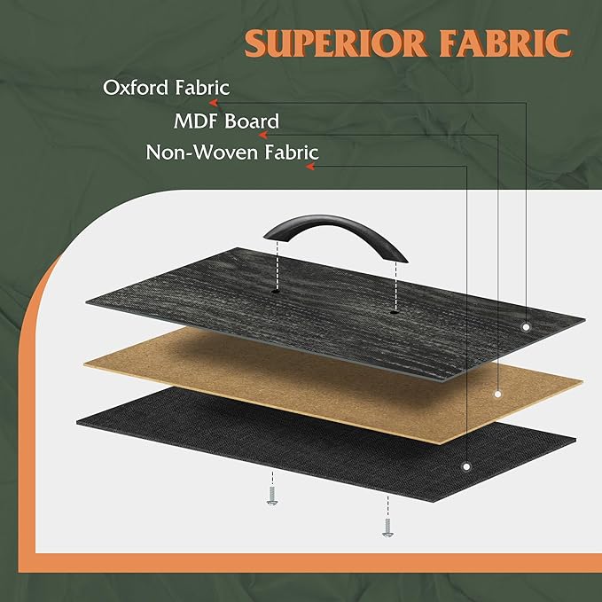 WLIVE Night Stand Set 2, Nightstand with 2 Fabric Drawers, Small Dresser for Bedroom, Bedside Table for Small Spaces, Dorm, Charcoal Black Wood Grain Print