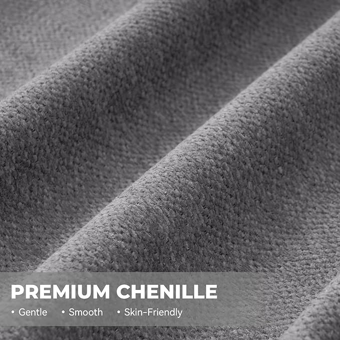 107" Boneless Couch with L - Shaped Chaise, Modern Chenille Modular Sectional Sofa with Tufted Design, Comfy Upholstered Sofa, No - Assembly Sectional Couch, Dark Grey