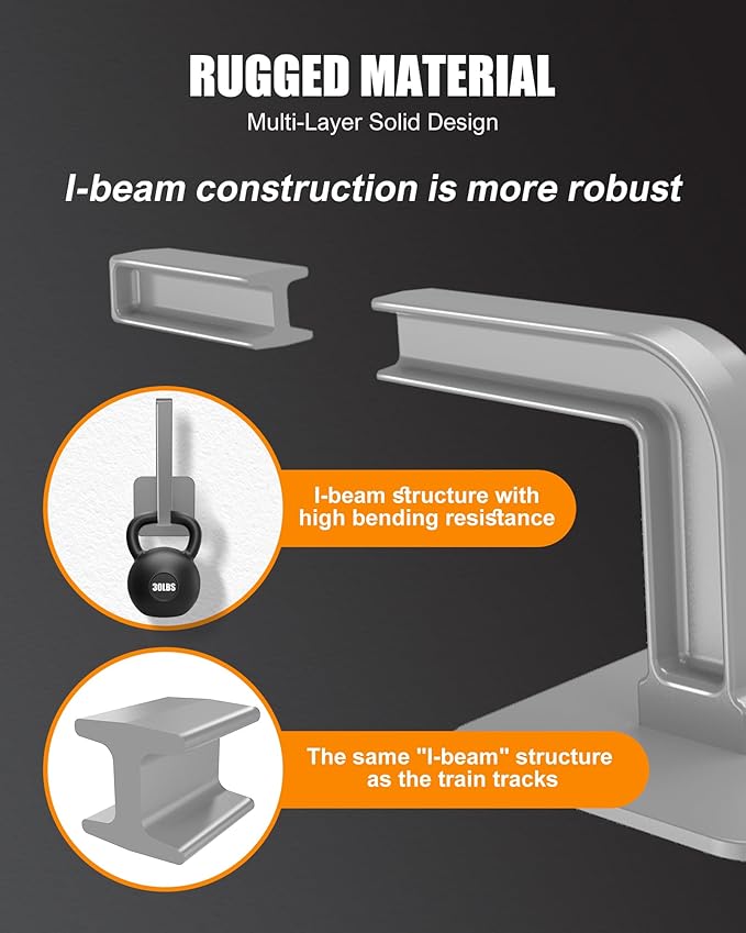 Hat Rack for Hat Storage, Multi-Purpose Hat Organizer (4-Pack), Strong Adhesive Hat Hooks for Wall, Hat Organizer for Baseball Caps, Two Mounting Options Hat Hook, Gray