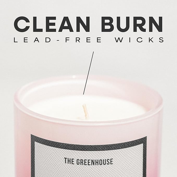 Hidden Label Rose Blackcurrant Soy Candles, 12oz Natural Soy Wax, 75 Hours Long Lasting Clean Burn, Soy Candles for Women, Aromatherapy Candle for Stress Relief, Meditation, Yoga & Relaxation