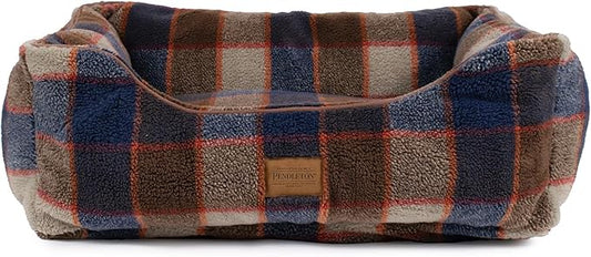 Pendleton Berber Kuddler Dog Bed - Mountain Plaid, M