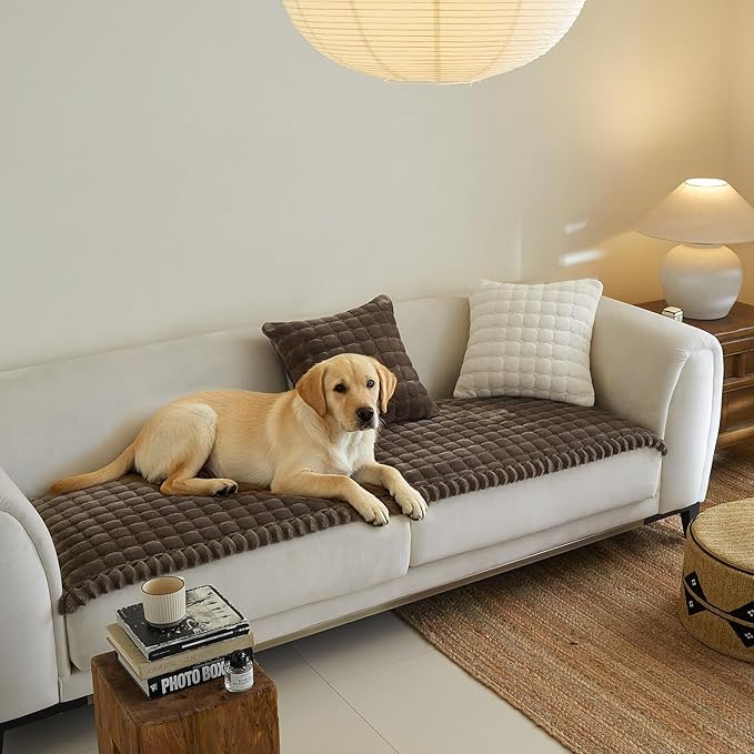 Couch Covers for 3 Cushion Couch Sofa Pet Friendly,Non-Slip Sofa Cover Washable