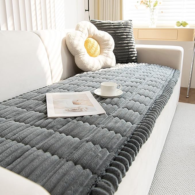 ZQFFB Pet Couch Cover Dogs Washable Non-Slip Couch Protector Pet Friendly Dog Mat for Couches and Sofas