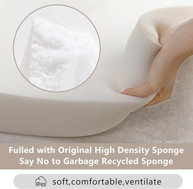 YOUTASTE Khaki Dining Chairs Set of 2, Comfy Faux Leather Upholstered Kitchen Chairs with Black Metal Legs, Mid-Century Modern Design, Accent Chair for Dining Room, Bedroom, Reception