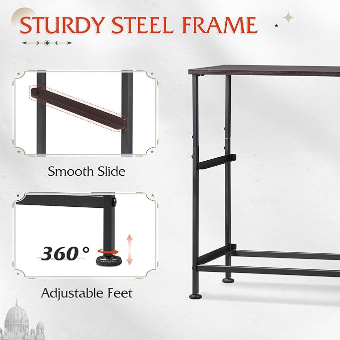 WLIVE Nightstand, 2 Drawer Dresser for Bedroom, Small Dresser with 2 Drawers, Bedside Furniture, Night Stand, End Table with Fabric Bins for Bedroom, Closet, Entryway, College Dorm, Dark Grey