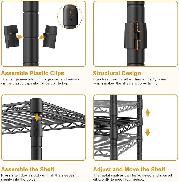 P6C Rolling Clothes Rack with Cover, Covered Clothing Racks Heavy Duty, Portable Closet for Hanging Clothes, Garment Racks on Wheels, Black Closet Rack with Gray Cover, Max Load 365LBS