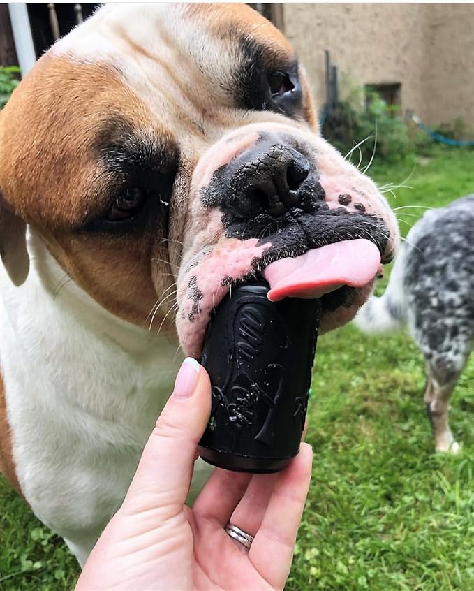 SodaPup Magnum Soda Can – Dog Treat Dispenser & Chew Toy Made in USA from Our Most Durable Non-Toxic, Pet-Safe, Food Safe Natural Rubber for Mental Stimulation, Problem Chewing, Calm Nerves, & More