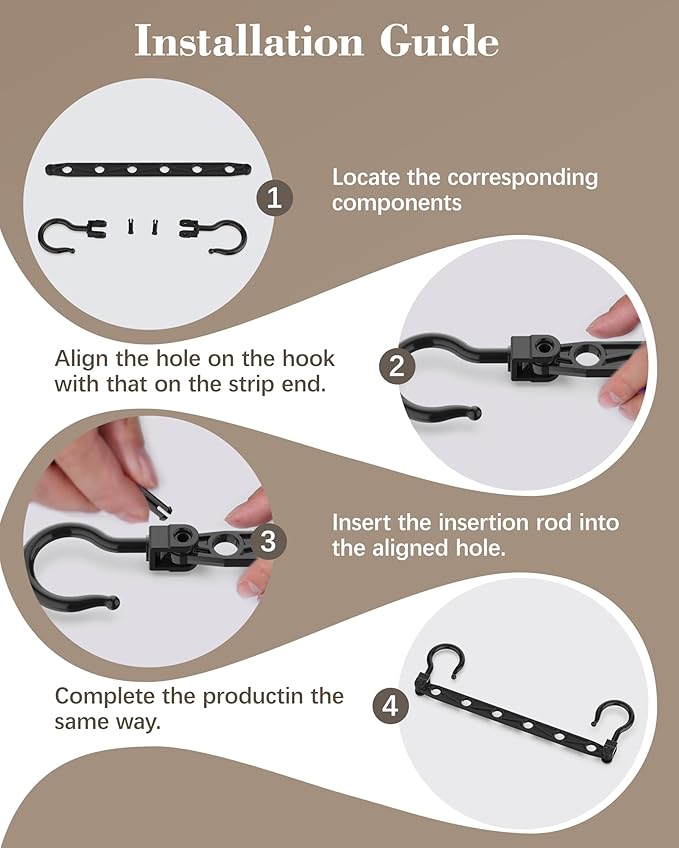 Space Saving Hangers for 96 Clothes, Reinforced Collapsible Hangers with 360° Swivel Hook, Hanger Hooks Space Saver for Closet Organizers and Storage, Dorm Room Essentials, Fully Assembled, Black