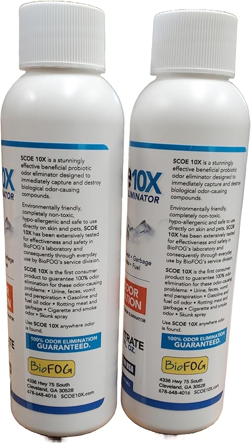 Odor Eliminator Concentrate- 2 Spray Bottle Refills- Urine Odor Eliminator