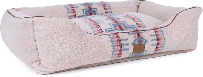 Pendleton Berber Kuddler Dog Bed - Harding Rosewood, XL