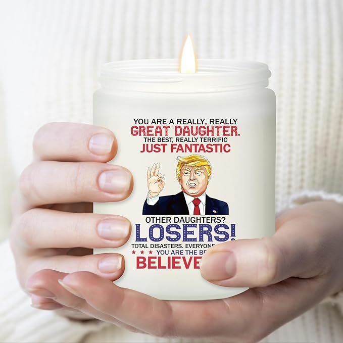 Daughter Gifts from Mom Dad - Gift for Daughter - Birthday Christmas Mothers Day Gifts for Daughter - Candle