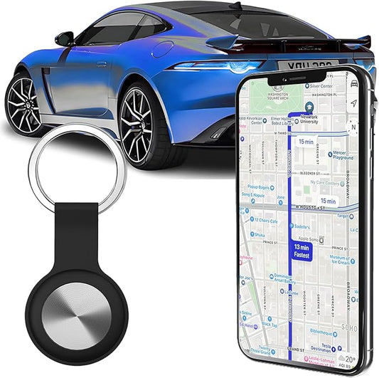 GPS Tracker for Vehicles,Car,Kids,Dogs,Safe Sync Real-Time Tracking Device with Global Coverage-Portable & Accurate Locator-No SIM Card Required/No Monthly Fee/No Subscription