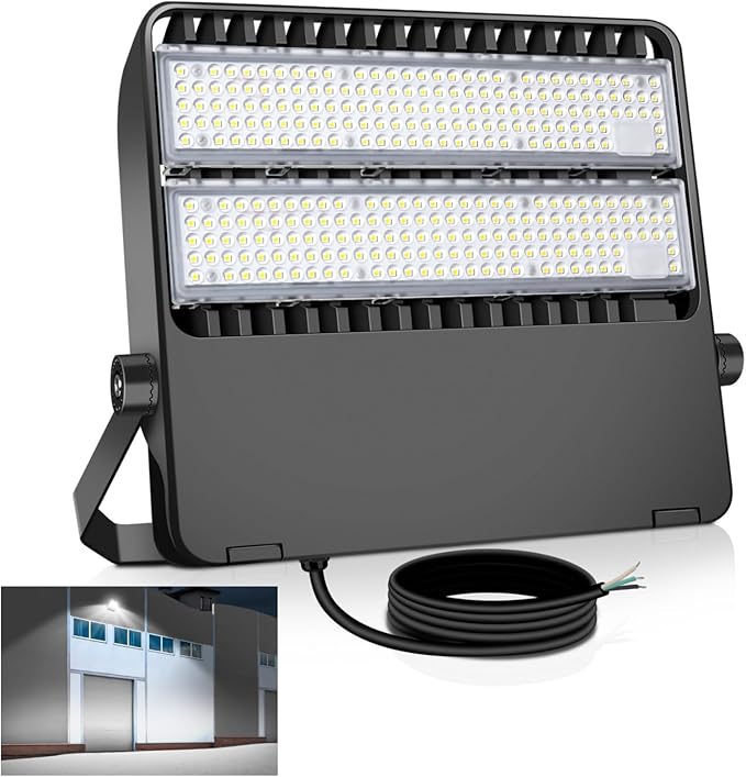 LED Stadium Lights, Extremely Bright 36000 Lumen Outdoor Stadium Flood Light, IP65 Waterproof 240W Commercial Exterior Arena Lighting with 5000K Wide Angle and Heavy Duty