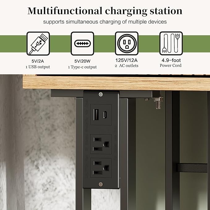 Large Vanity Desk with 3 Color Touch Screen Dimming Mirror, Vanity Desk with Charging Station, Modern Retractable Makeup Dressing Table, Makeup Table With storage shelves and 5 Sliding Drawers, Oak