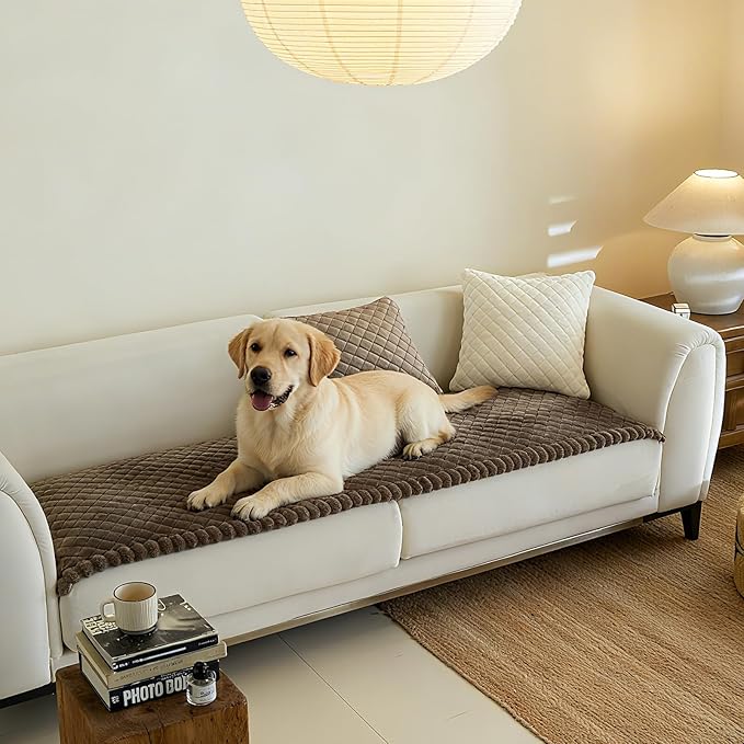 Couch Covers for 3 Cushion Couch Sofa Pet Friendly,Non-Slip Sofa Cover Washable
