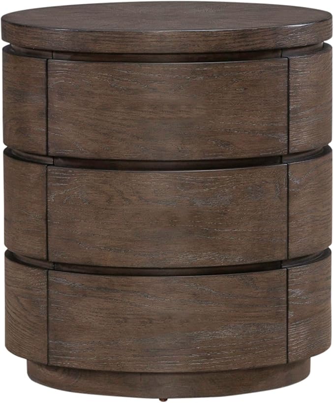 Liberty Furniture Cascade Falls Living Room Round End Table - Satin Espresso