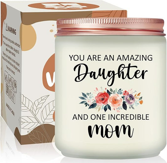 Daughter Gifts from Mom Dad - Daughter Birthday Gifts - Christmas Mothers Day Gift for Daughter - Lavender Scented Candle