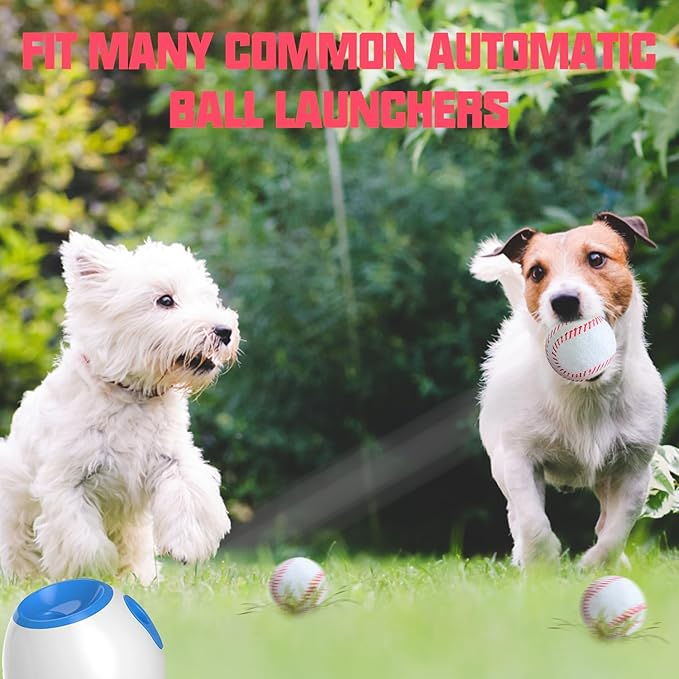 X-Small Dog Tennis Balls Dog Toys Ball 1.72" Pack of 6, Fit Ball Launchers