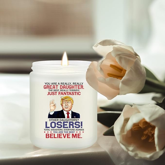 Daughter Gifts from Mom Dad - Gift for Daughter - Birthday Christmas Mothers Day Gifts for Daughter - Candle