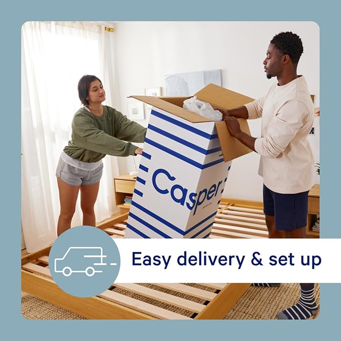 Casper Sleep Element Twin XL Mattress - Medium Feel - Motion Isolation - Breathable, Cooling Memory Foam - 100-Night Trial - CertiPUR-US