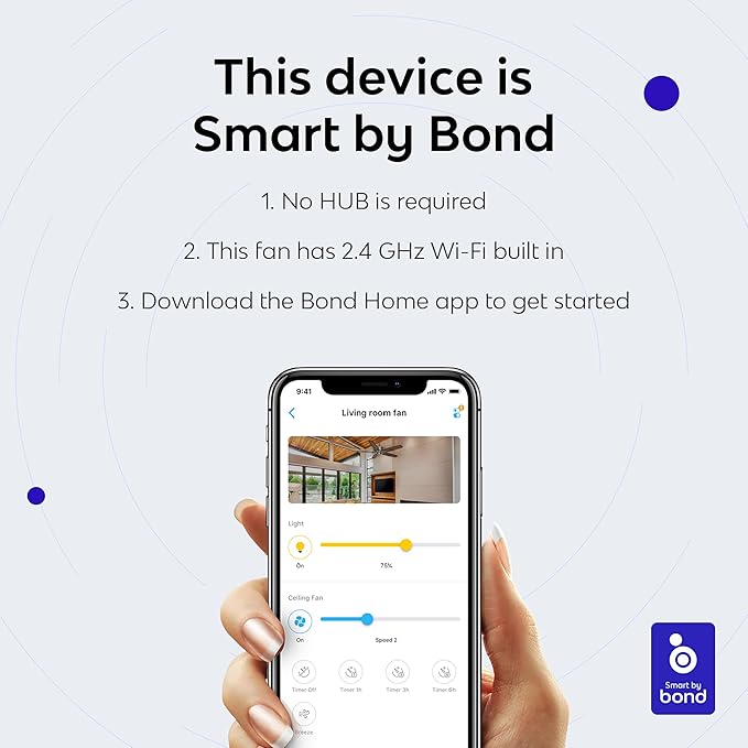 RIVER OF GOODS 52" W LED Indoor Oil Rubbed Bronze WiFi Smart Ceiling Fan Compatible with Amazon Alexa and Google Home