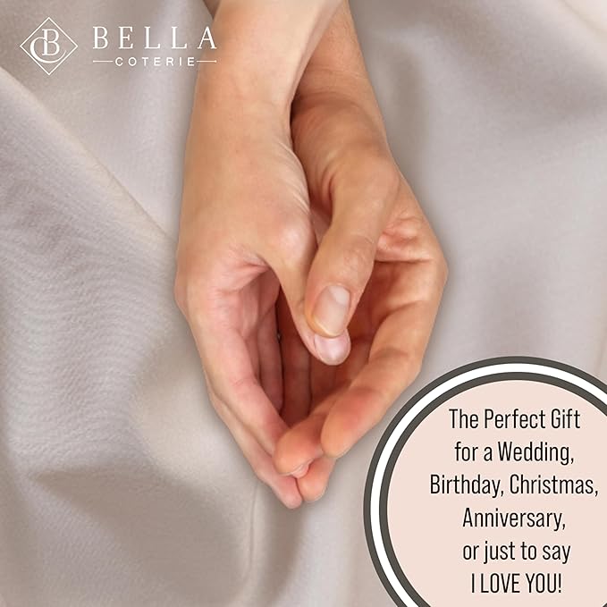 Bella Coterie 6 Piece Luxury Bamboo Viscose King Size Sheet Set | 100% Organically Grown | Cooling for Hot Sleepers | 18" Deep Pocket | Soft & Hypoallergenic | 4 Pillowcases [Dune]