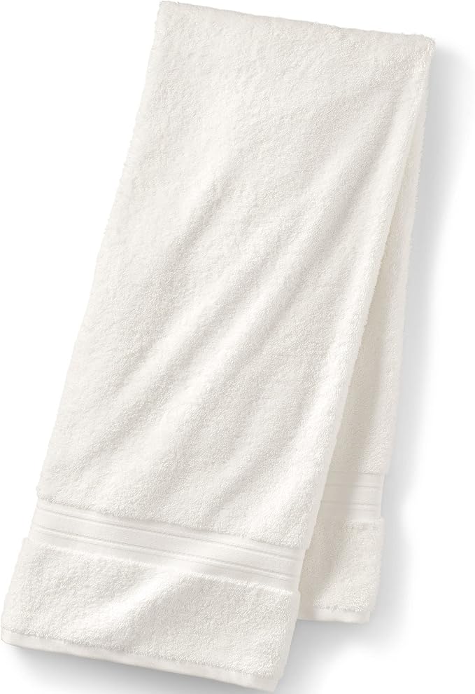 Lands' End Supima Towel Ivory Bath- Bath Towel
