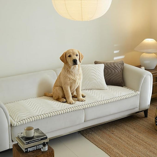 Couch Covers for 3 Cushion Couch Sofa Pet Friendly,Non-Slip Sofa Cover Washable