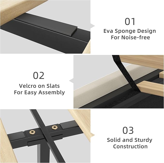 BRELTAM Queen Size Bed Frame with 4 Storage Drawers Platform Bed with Headboard,Upholstered Velve Tufed Bed Frame&LED Light and Charging Station,Heavy Duty Wood Slats,Noise Free,Easy Assembly,Beige