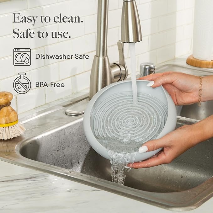 LAY LO Dog Slow Feeder – Combination Lick Mat & Food Bowl | Slow Eating Dog Bowl for Anxiety Relief | BPA-Free, Dishwasher Safe | Includes Live Trainer Support