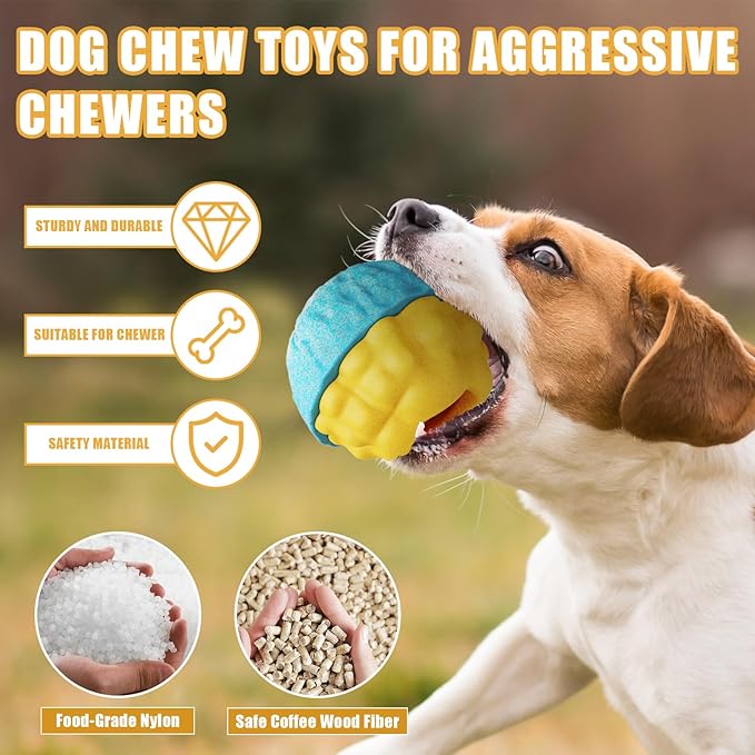 Interactive Dog Toys,Dog Puzzle Toy Treat Dispensing Pet Toys Pupsicles for Dogs Large,Frozen Treat Dogs Holder(2 Pack)