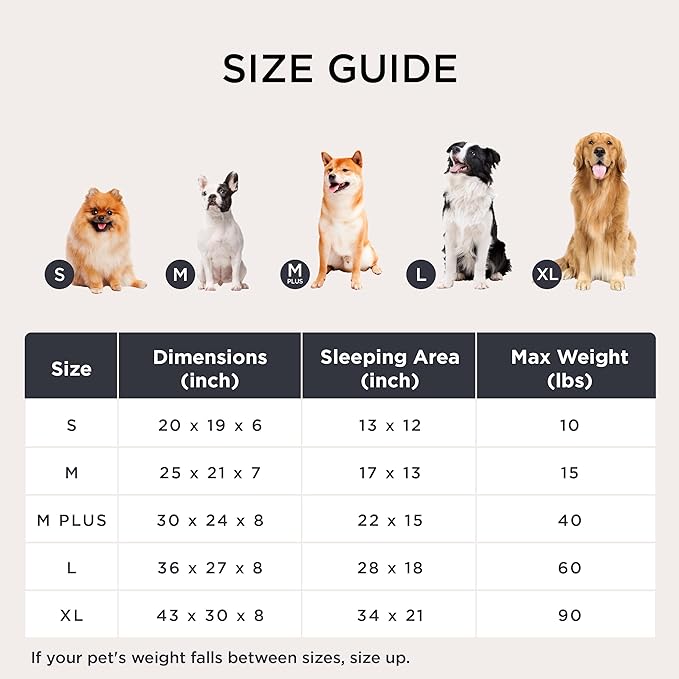 Bedsure Cute Dog Bed for Small Medium Dogs - Washable Furry Puppy Beds, Rectangle Orthopedic Corduroy Fleece Pet Beds with Removable Zipper Cover, 25x21x7inches, Blush Pink