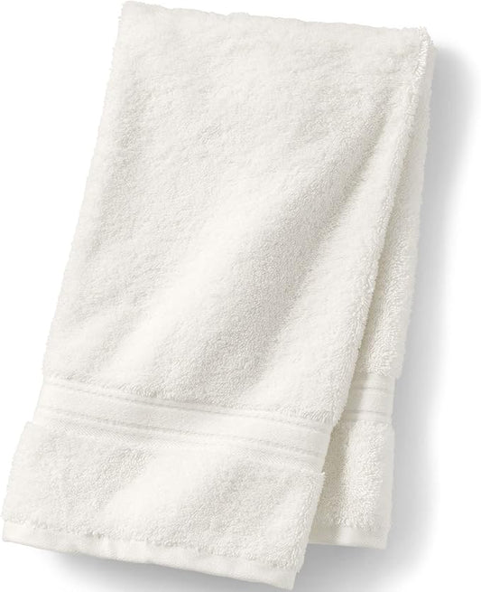 Lands' End Supima Towel Ivory Bath- Hand Towel