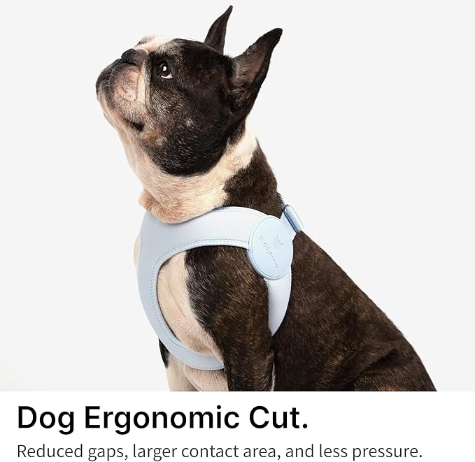 Ultra Comfortable Dog Harness Adjustable Soft Dog Vest, Alloy Buckle Closure Lightweight Stretchy Puppy Harness Step in for Small Sized Dogs Walking Training (Linen, XS 13.4-14.9")