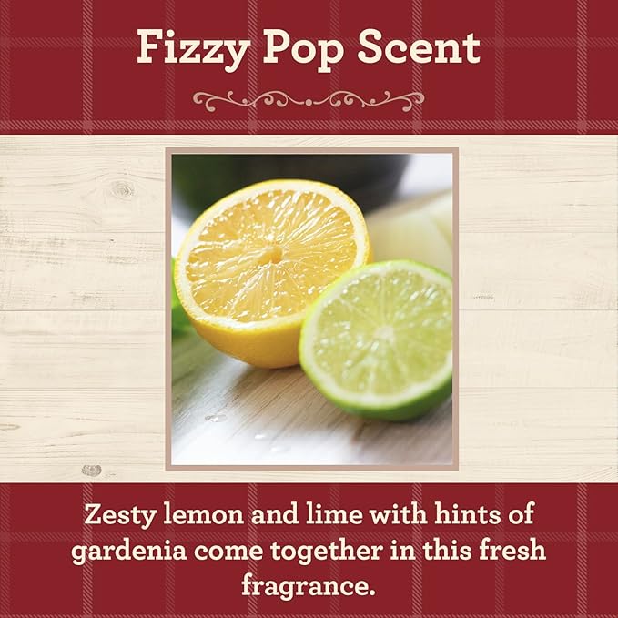 Our Own Candle Company, Fizzy Pop Scented Mason Jar Candle, 100 Hour Burn Time, 13 Ounces