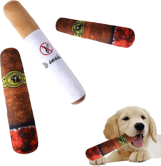 SMQ 3pcs Dog Toys with Interactive Squeaky Sound, Safe Plush Cotton Filled, Photography Props, Squeaky Pet Toy for Small, Medium Puppies and Dogs