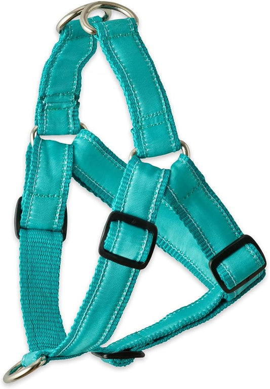 REMY - The Recycled Ribbon Harness, Turquoise, X-Small