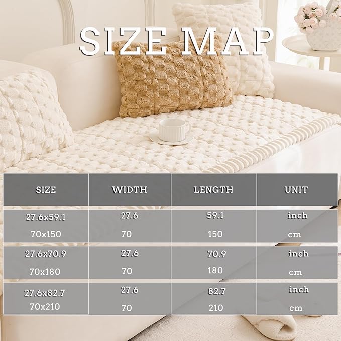 Pet Couch Cover for Dogs Washable Pet-Friendly Dog Sofa Protector for Furniture Boho Pets Mat for Couches and Sofas