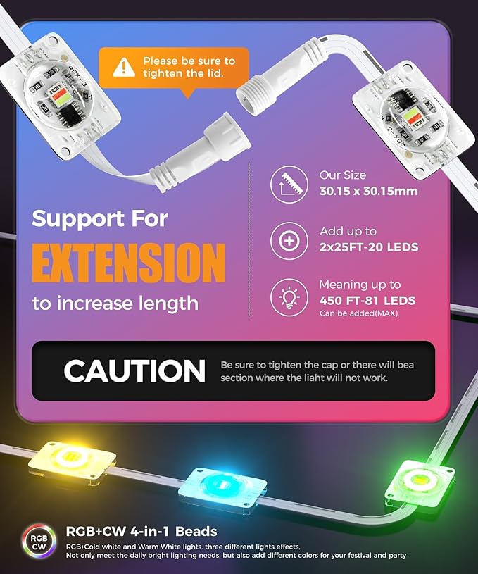 POOFZY Permanent Outdoor Lights for House,100ft RGB+IC Smart Outdoor Decor, 50 Scene Modes,App/Remote Control,IP67 Waterproof,for Christmas,Halloween,Daily & Holiday Party Decor,House Roof Lighting