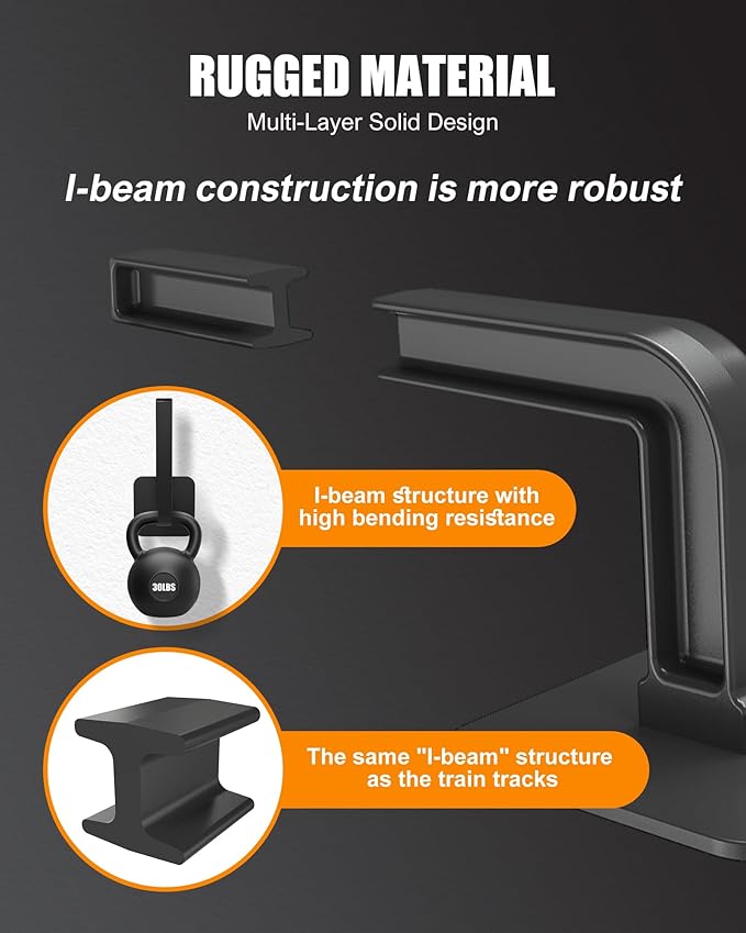 Multi-Purpose Hat Organizer (22-Pack), Strong Adhesive Hat Hooks for Wall, Two Mounting Options, Black