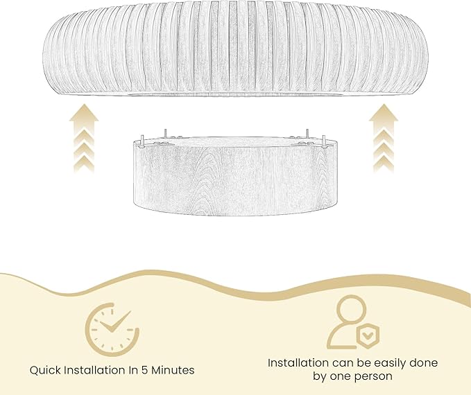 Fluted Round Coffee Table for Living Room 39.37" Modern Drum Coffee Table Mid Century Handcrafted Circle Wood Center Tables with Pedestal for Small Space Apartment (Black Large)