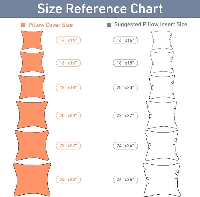 Leeden 20x20 Pillow Inserts Set of 2 - Soft and Fluffy Square Decorative Pillow Forms for Couch, Bed, Sofa - 20 Inch Premium Insert (Beige, Pack of 2)